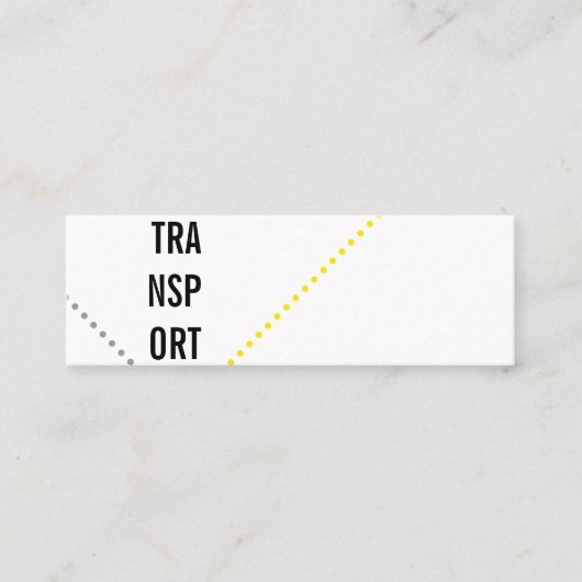 Mini Business Cards Mini Visitenkarte (Vorderseite)