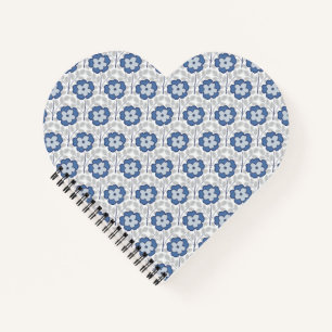 Mini Camellia Bliss Blue Notizblock