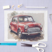 Mini Car Decoupage Seidenpapier (Handwerk)