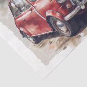 Mini Car Decoupage Seidenpapier (Ausschnitt)