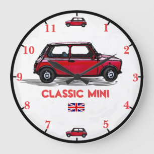 Mini Car Wall Clock Große Wanduhr