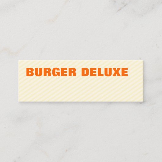 Mini Cards Bold Visitenkarte (Vorderseite)