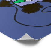 Mini Cat Woman Poster (Ecke)