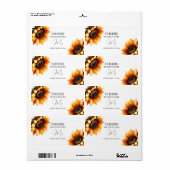 Mini Champagne Label Brautparty Gevor (Vorne)