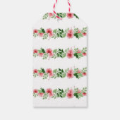 Mini-Champagner-Baby Geschenkanhänger (Rückseite)