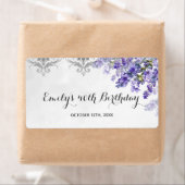 Mini-Champagner mit Lavenders-Birthday-Label (Insitu)