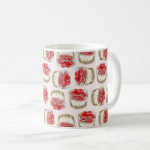 Mini Cherry Cheesecakes - Rosa Tasse (VorderseiteRechts)