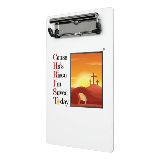 Mini Christ Akronym Clipboard Mini Klemmbrett (Gewinkelt2)