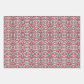 Mini Christmas Bonanza Wrapping Paper Geschenkpapier Set (Vorderseite 3)