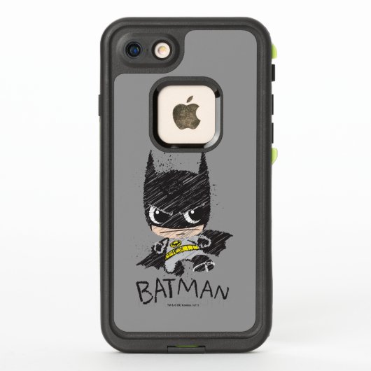 Mini Classic Batman Sketch (Rückseite)