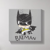 Mini Classic Batman Sketch Leinwanddruck (Vorderseite)