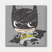 Mini Classic Batman Sketch Magnet (Vorne)