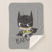Mini Classic Batman Sketch Sherpadecke (Vorderseite)