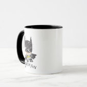 Mini Classic Batman Sketch Tasse (Vorderseite Links)
