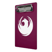 Mini-Clip-Board mit der Flagge von Phoenix, Arizon Mini Klemmbrett (Gewinkelt2)