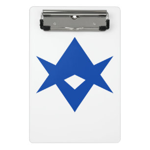 Mini-Clip-Board mit der Flagge von Toyota City, Ja Mini Klemmbrett
