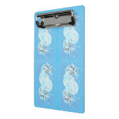 Mini Clipboard Abstrakt Art Wind Klemmbrett (Gewinkelt2)