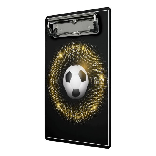 Mini Clipboard-Fußball-Ball Mini Klemmbrett (Gewinkelt2)