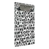 Mini Clipboard-Fußball-Balls Klemmbrett (Schrägansicht)