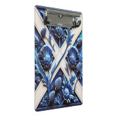 Mini-Clipboard mit schottischen Thistles Mini Klemmbrett (Schrägansicht)