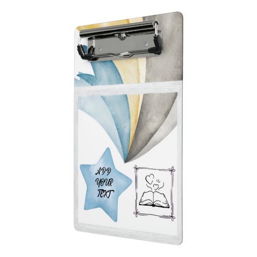 Mini Clipboard – Personalize Your Notes Anywhere Klemmbrett (Gewinkelt2)