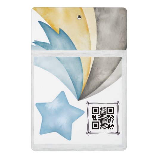 Mini Clipboard – Personalize Your Notes Anywhere Klemmbrett (Rückseite)