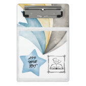 Mini Clipboard – Personalize Your Notes Anywhere Mini Klemmbrett (Vorderseite)