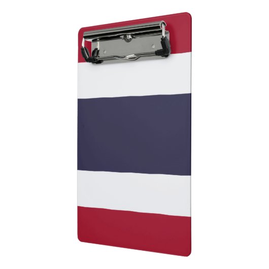 Mini clipboard with flag of Thailand Mini Klemmbrett (Gewinkelt2)