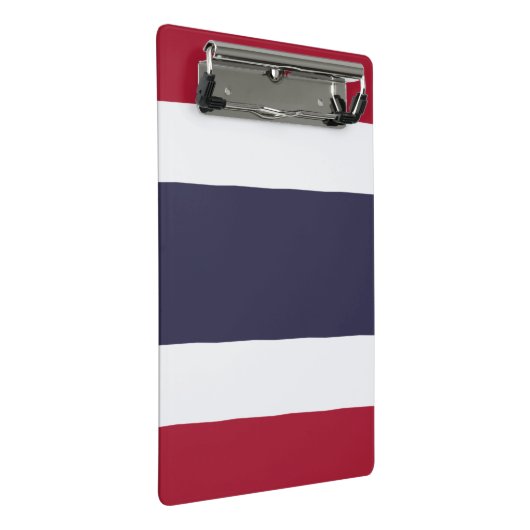 Mini clipboard with flag of Thailand Mini Klemmbrett (Schrägansicht)