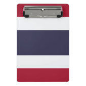 Mini clipboard with flag of Thailand Mini Klemmbrett (Vorderseite)