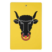 Mini clipboard with flag of Uri, Switzerland Klemmbrett (Rückseite)