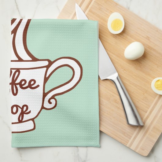 Mini Coffee Shop Küchentücher (Viertel Falte)