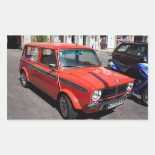 Mini Cooper Clubman Kombi Rechteckiger Aufkleber