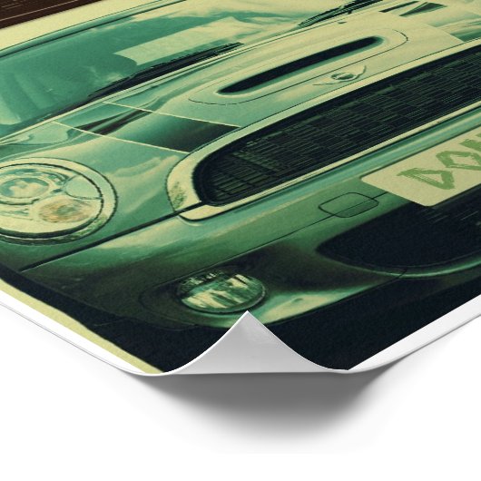 Mini Cooper Collage (Poster) Poster (Ecke)