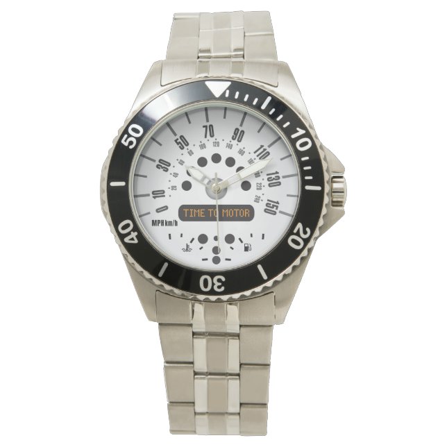 Mini Cooper Customuhr Armbanduhr (Vorderseite)