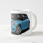 Mini-Cooper-Hardtop-Tasse Jumbo-Tasse (Vorderseite Rechts)