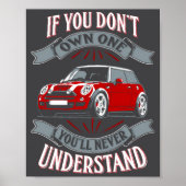 Mini Cooper Mini Cooper You Dont Own One Mi Poster (Vorne)