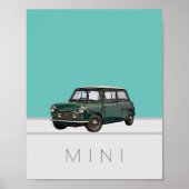 Mini Cooper Poster (Vorne)