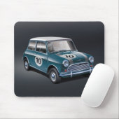 Mini Cooper S1 Blue Mousepad (Mit Mouse)