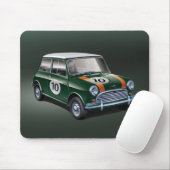 Mini Cooper S1 grün Mousepad (Mit Mouse)