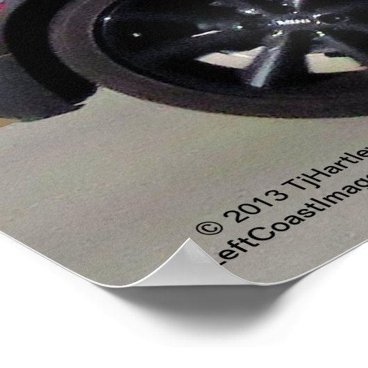 MINI COOPER "S" POSTER (Ecke)