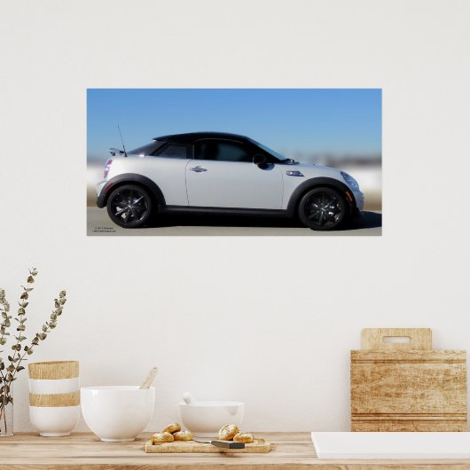 MINI COOPER "S" POSTER (Küche)