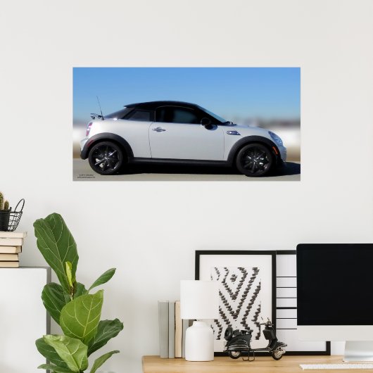 MINI COOPER "S" POSTER (Heimbüro)