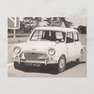 Mini Cooper S Postkarte