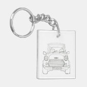 Mini Cooper Schlüsselanhänger (Vorderseite links)