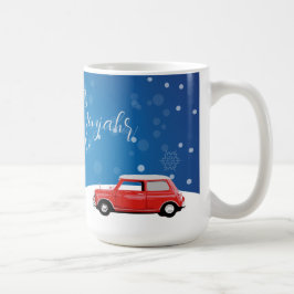 Mini Cooper Tasse  Neujahr