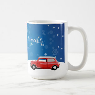 Mini Cooper Tasse  Neujahr