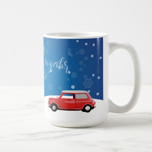 Mini Cooper Tasse Neujahr (Rechts)