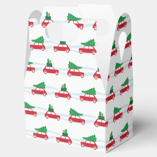 Mini Cooper Weihnachtsverkehr Geschenkschachtel (Geöffnet)