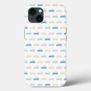 Mini Coopers auf Achse - Pastell iPhone 13 Hülle